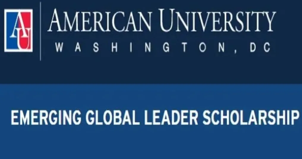 American University (AU) Emerging Global Leader Scholarship 2027 scholarship image