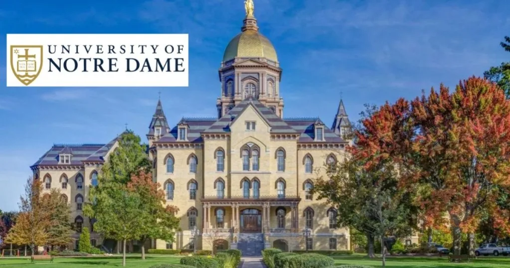 University of Notre Dame Graduate Scholarships in USA 2027 scholarship image