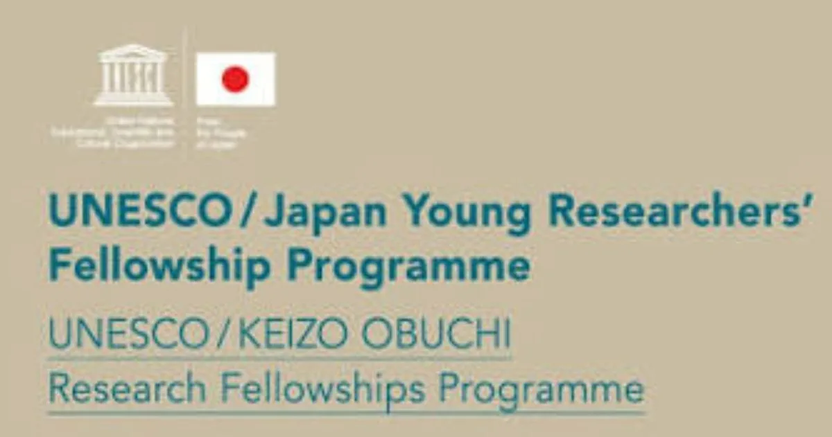 UNESCO/Japan Young Researchers Fellowships Programme scholarship image