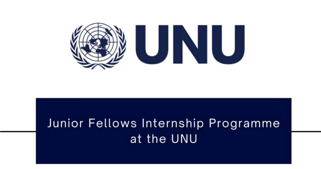 United Nations University (UNU) Junior Fellows Internship Program scholarship image