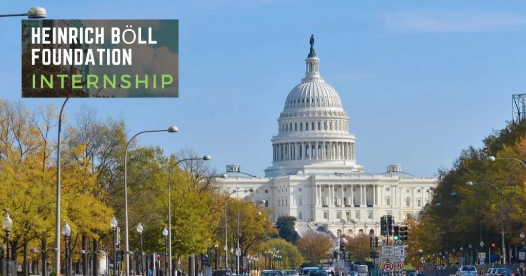 Heinrich Böll Foundation Internship In USA scholarship image