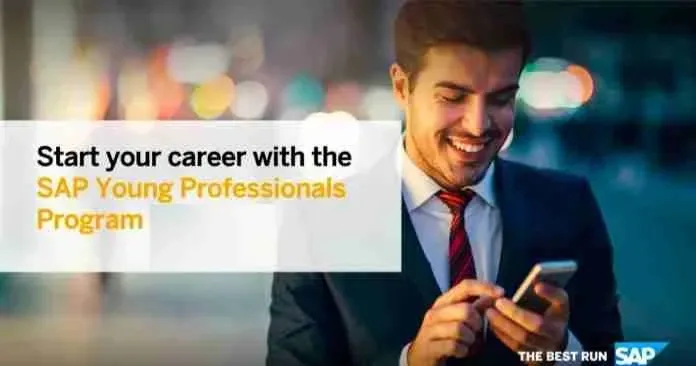 SAP Young Professionals Program For Young Graduates scholarship image