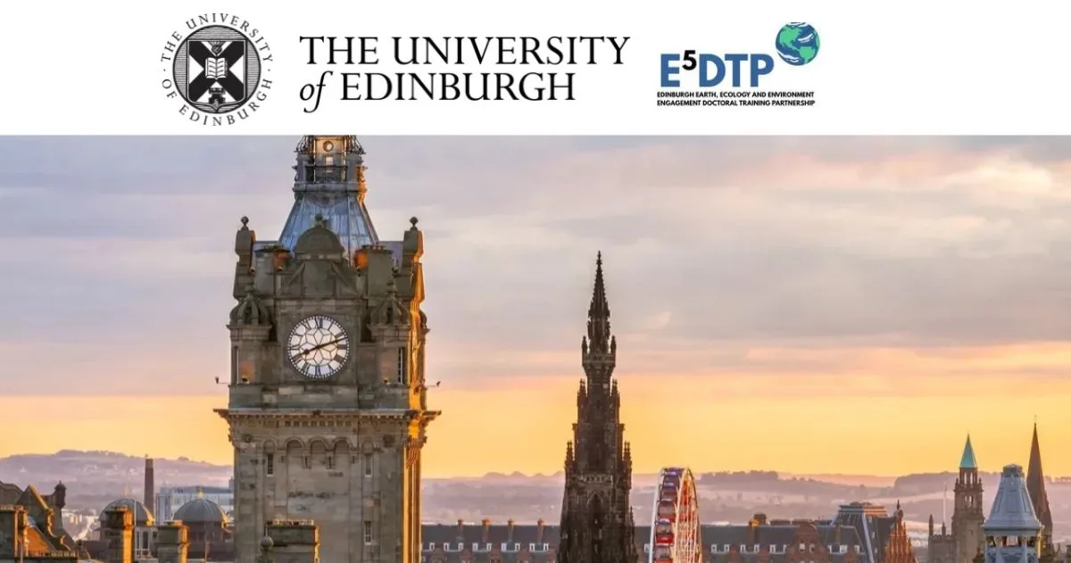 University of Edinburgh E5 Doctoral Training Partnership (E5 DTP) in UK scholarship image