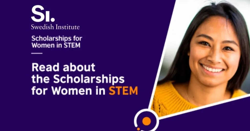 Swedish Institute Pioneering Women in STEM Scholarship (Fully Funded) scholarship image