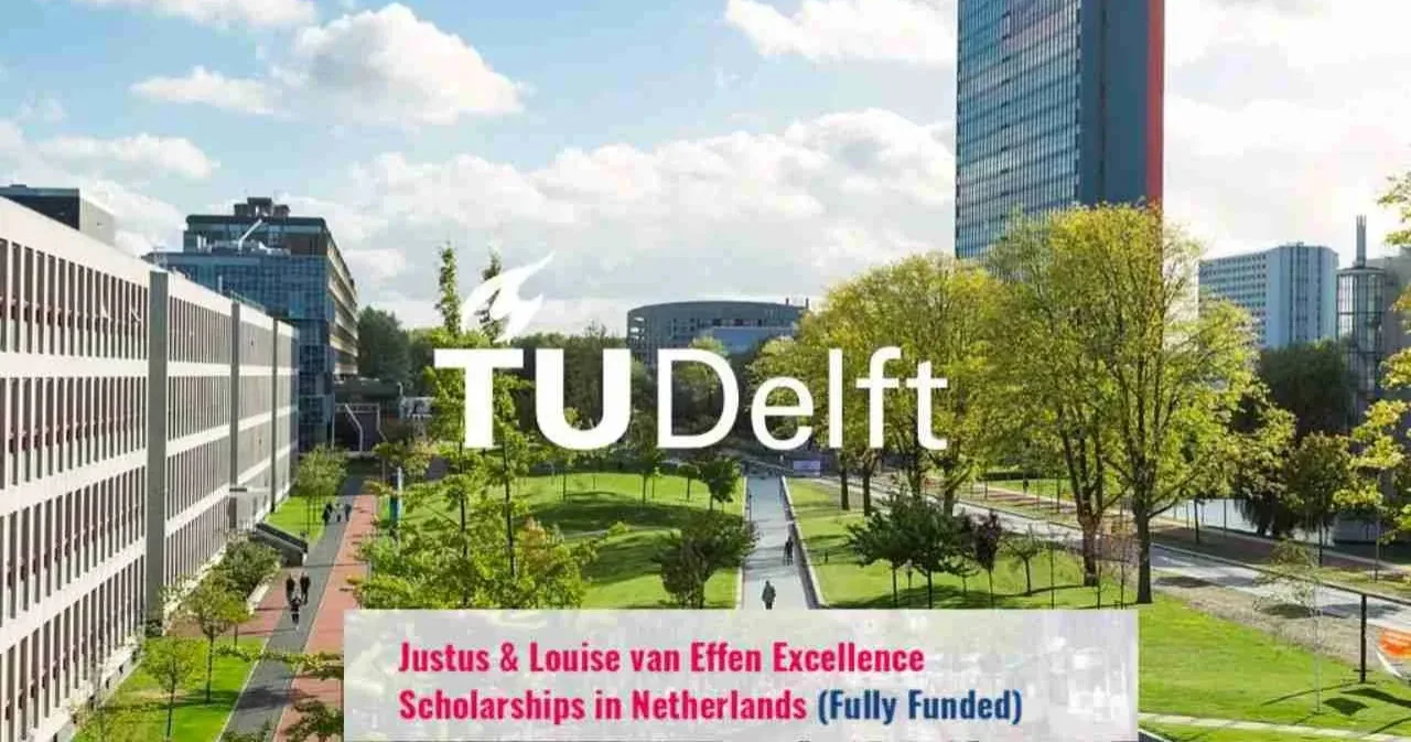 2027 TU Delft Scholarships in Netherlands scholarship image
