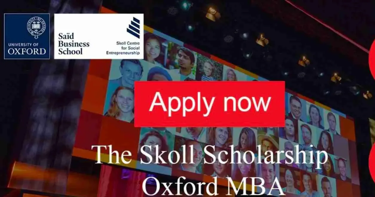 University of Oxford Skoll Scholarship in UK 2027 scholarship image