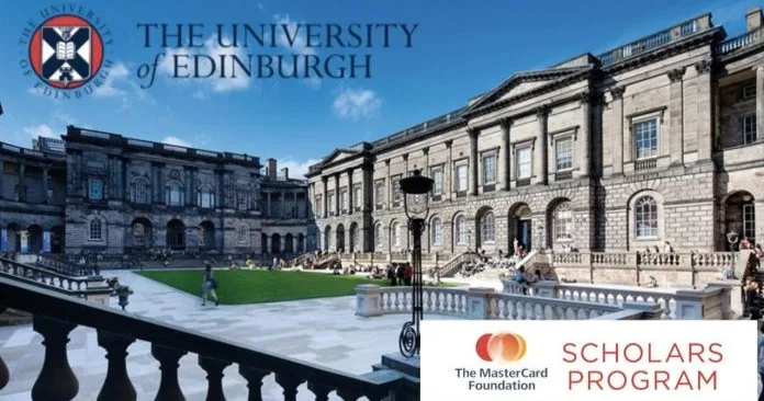 University of Edinburgh MasterCard Scholarship scholarship image