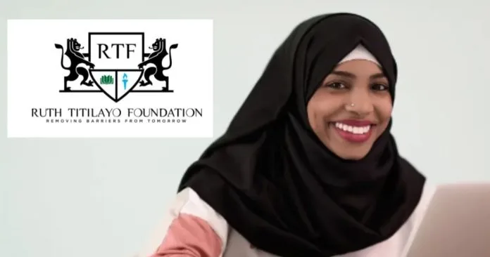 Ruth Titilayo Educational Foundation (RTEF) Scholarship For Nigerians scholarship image