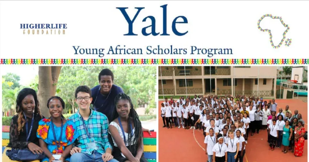 Yale Young African Scholars Program in USA scholarship image